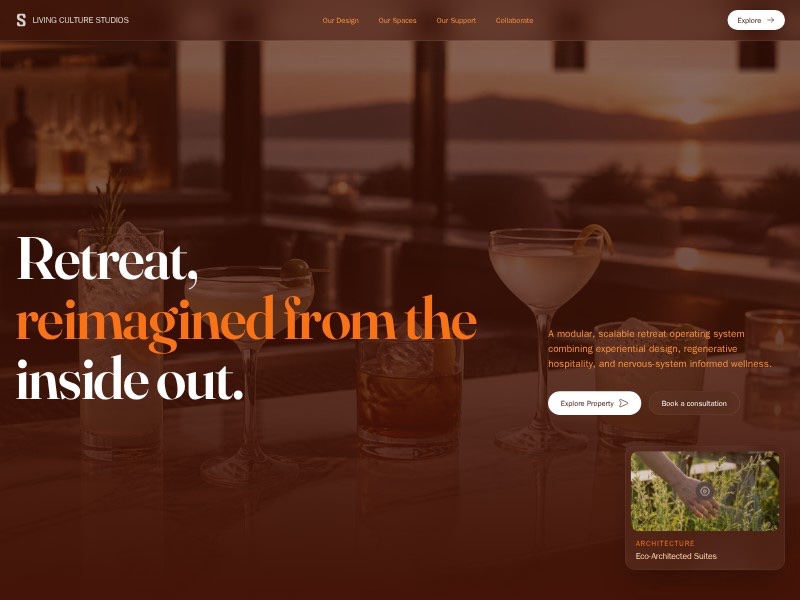 Living Culture Studios Retreat Template