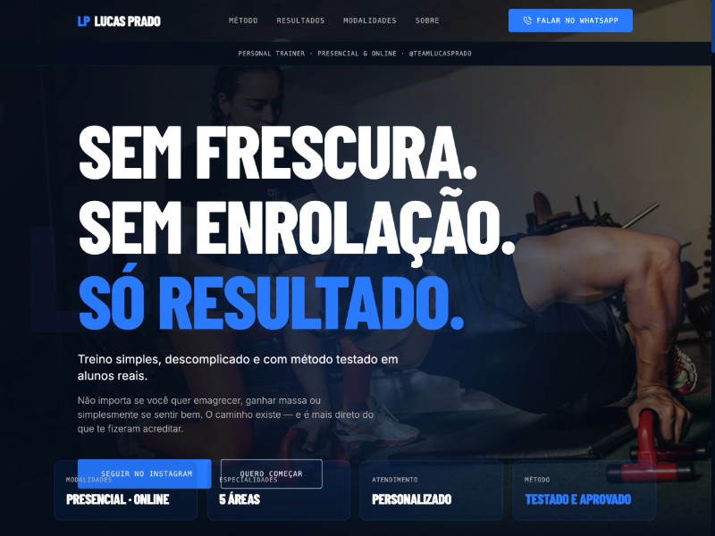 Personal Trainer Professional Template